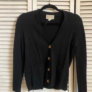 Anthropology matching black lounge set